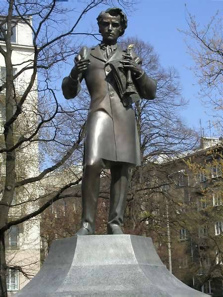 Пам'ятник Т. Г. Шевченку в Варшаві (Республіка Польша).