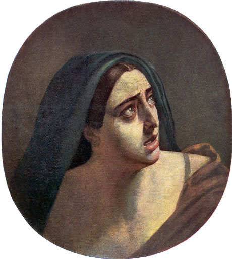 Голова матерi. Олiя. (1838 - 1840)
