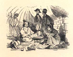 Суворов у татарському наметі. 1842.