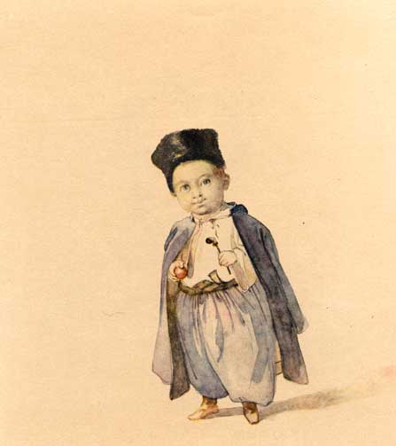 Портрет Гаврила Родзянка. Акварель. ( 24.07. - 19.08.1845)