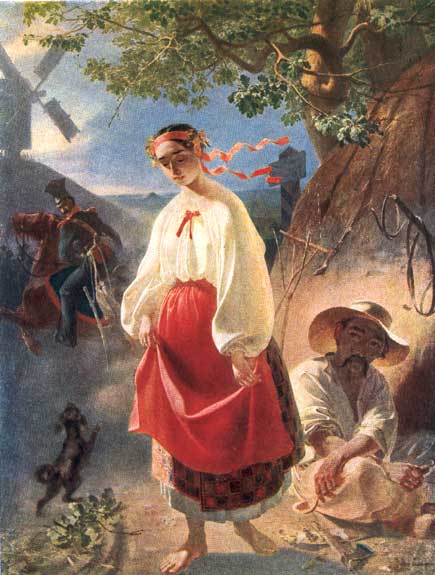 Катерина. Олiя. (Лiто). 1842